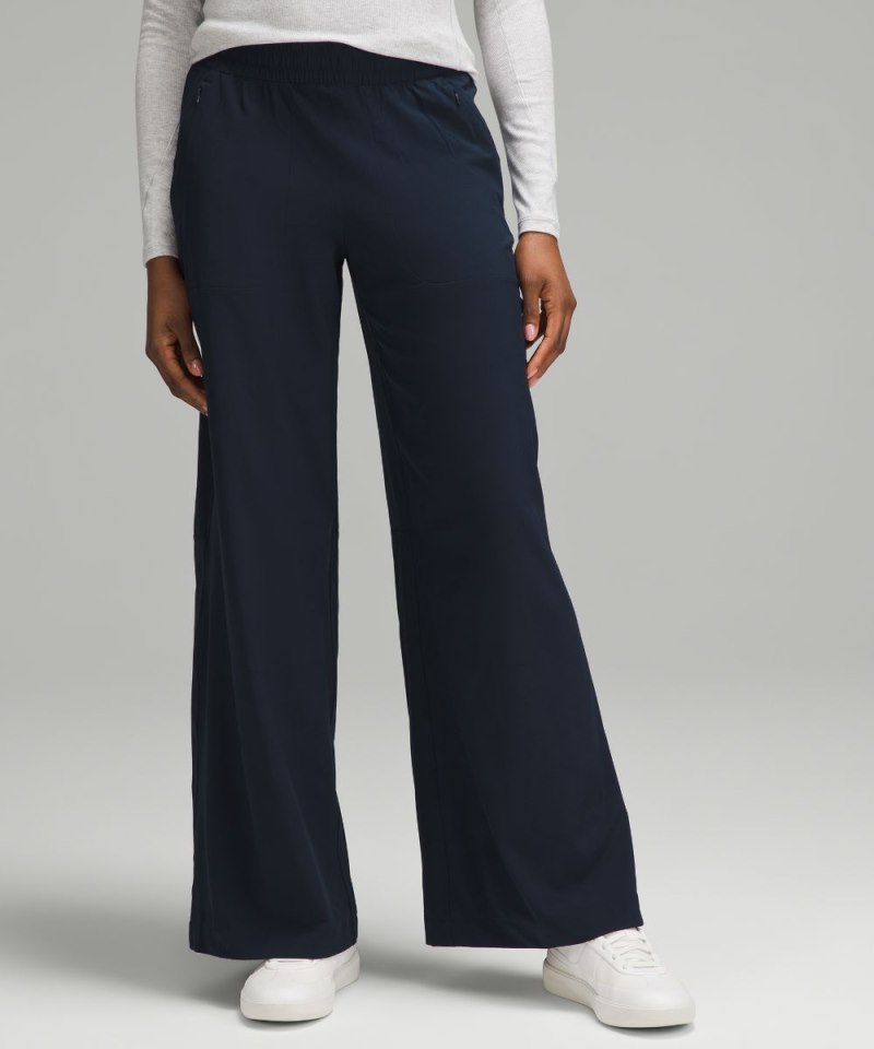 Lululemon | Women's Swift Mid-Rise Wide-Leg Pant True Navy