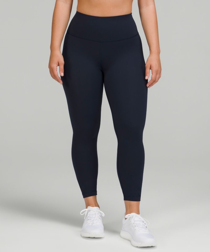 Lululemon | Women's Wunder Train Contour Fit High-Rise Tight 25"L True Navy