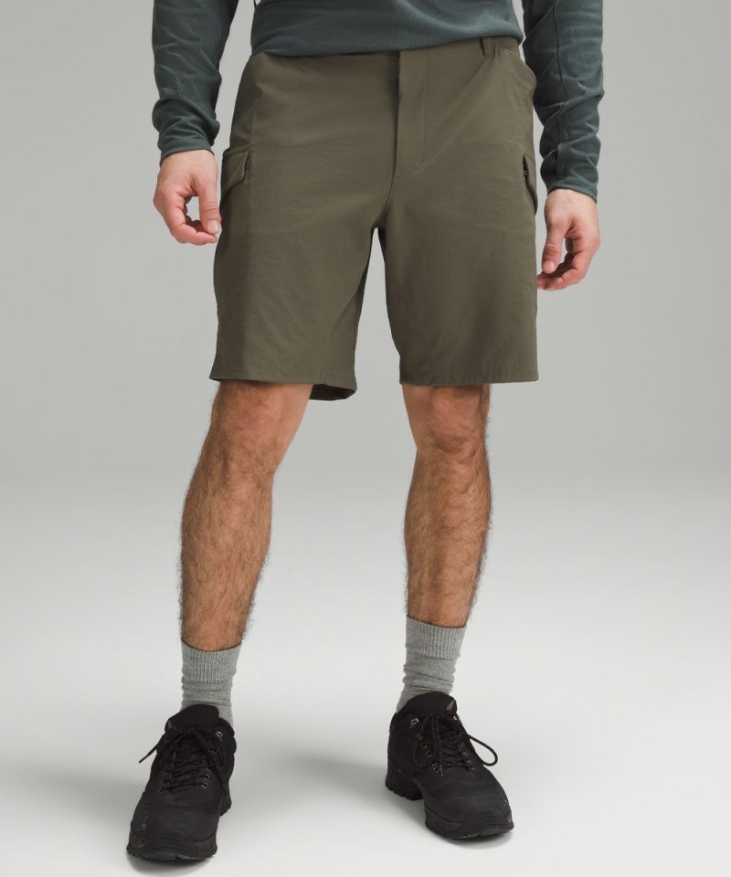 Lululemon | Men's Classic-Fit Hiking Cargo Short 9"L Army Green