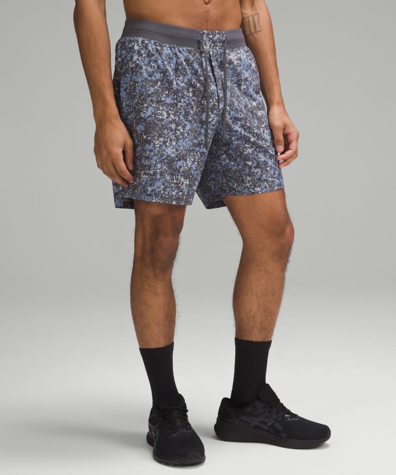 Lululemon | Men's License to Train Lined Short 7"L Discord Trave