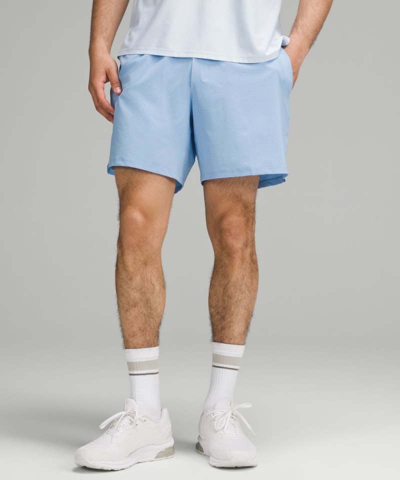 Lululemon | Men's Vented Tennis Short 6"L Classic Fit Sinatra Blue