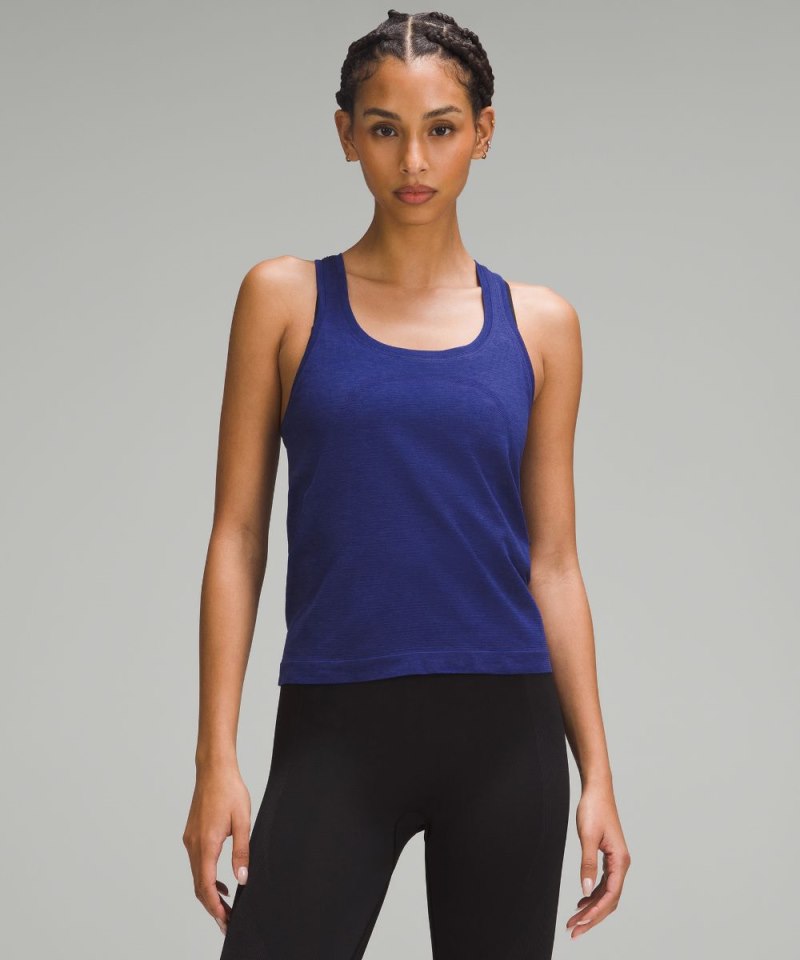 Lululemon | Women's Swiftly Tech Racerback Tank Top 2.0 Race Length Larkspur / Larkspur