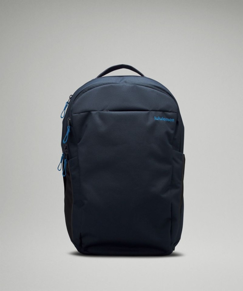 Lululemon | Men's Triple-Zip Backpack 28L True Navy / Poolside