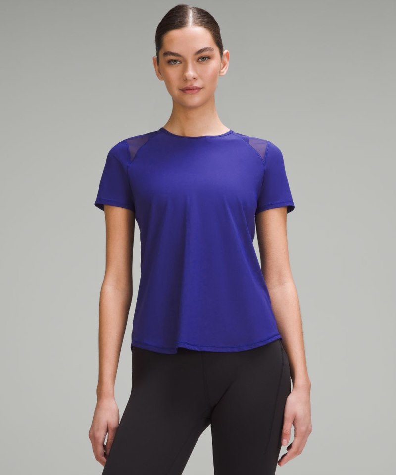 Lululemon | Women's Sculpt Short-Sleeve Shirt Larkspur