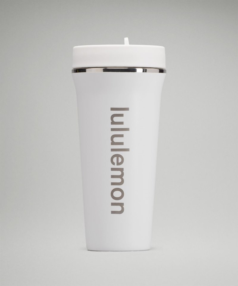 Lululemon | Women's Back to Life Tumbler 24oz White