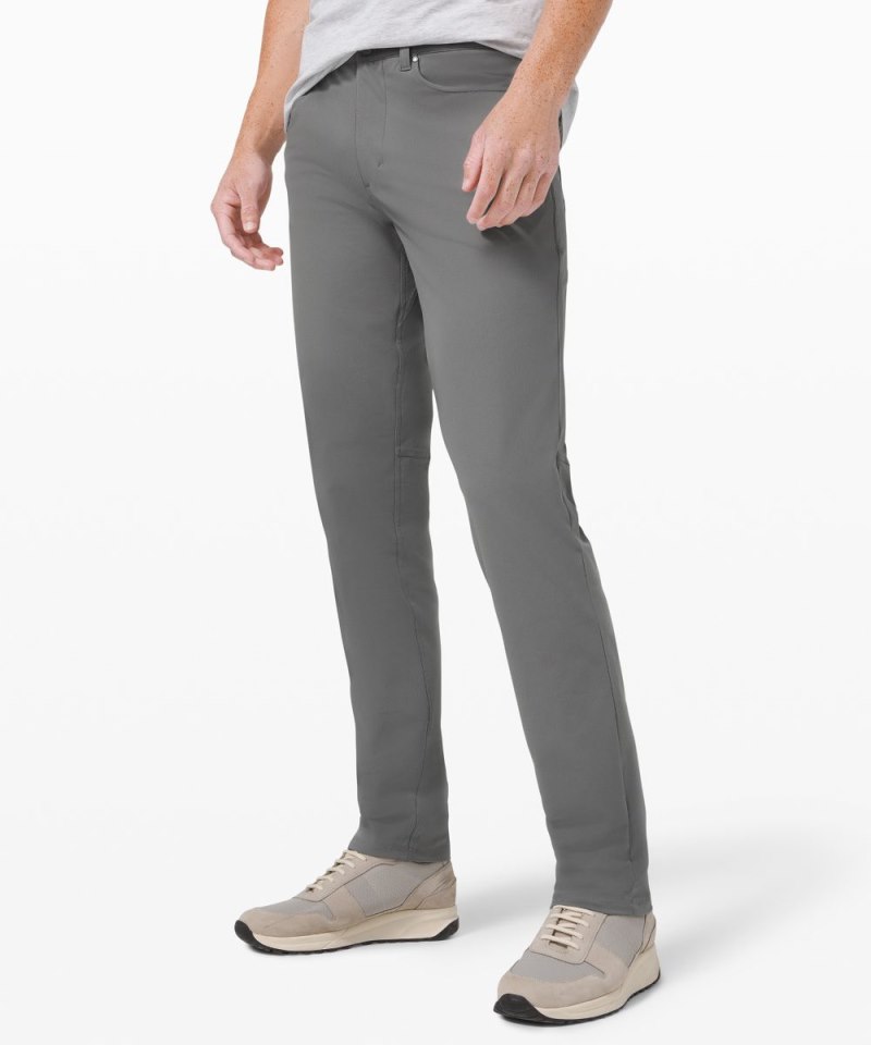 Lululemon | Men's ABC Classic-Fit 5 Pocket Pant 30"L Warpstreme Asphalt Grey (not available)