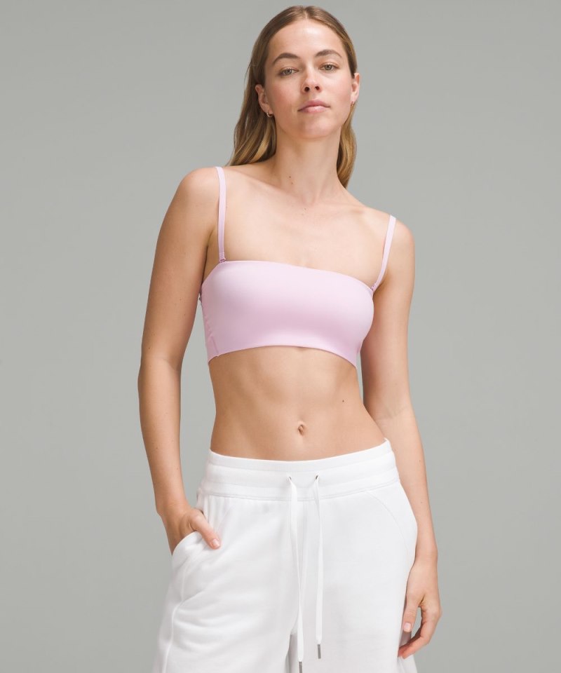 Lululemon | Women's Wundermost Ultra-Soft Nulu Bandeau Bralette A-D Cups Vitapink