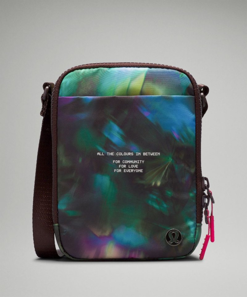 Lululemon | Men's Easy Access Crossbody Bag 1.5L Pride DiscotheQue Multi