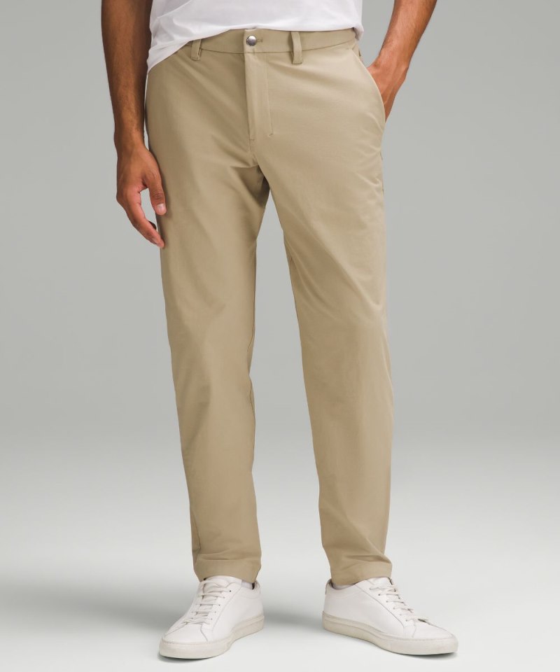 Lululemon | Men's ABC Slim-Fit Trouser 32"L Stretch Cotton VersaTwill Compass Khaki