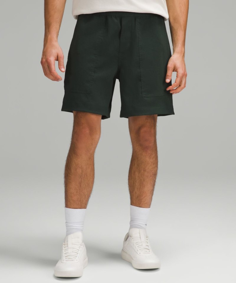 Lululemon | Men's Relaxed-Fit Pull-On Short 7"L Light Woven Legacy Green