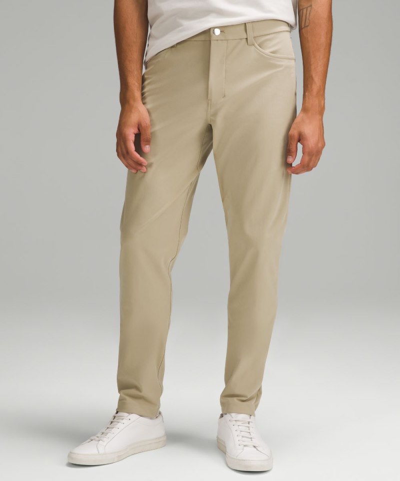 Lululemon | Men's ABC Slim-Fit 5 Pocket Pant 30"L Warpstreme Compass Khaki