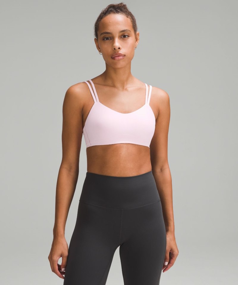 Lululemon | Women's Like a Cloud Ribbed Bra Light Support, B / C Cup Meadowsweet Pink