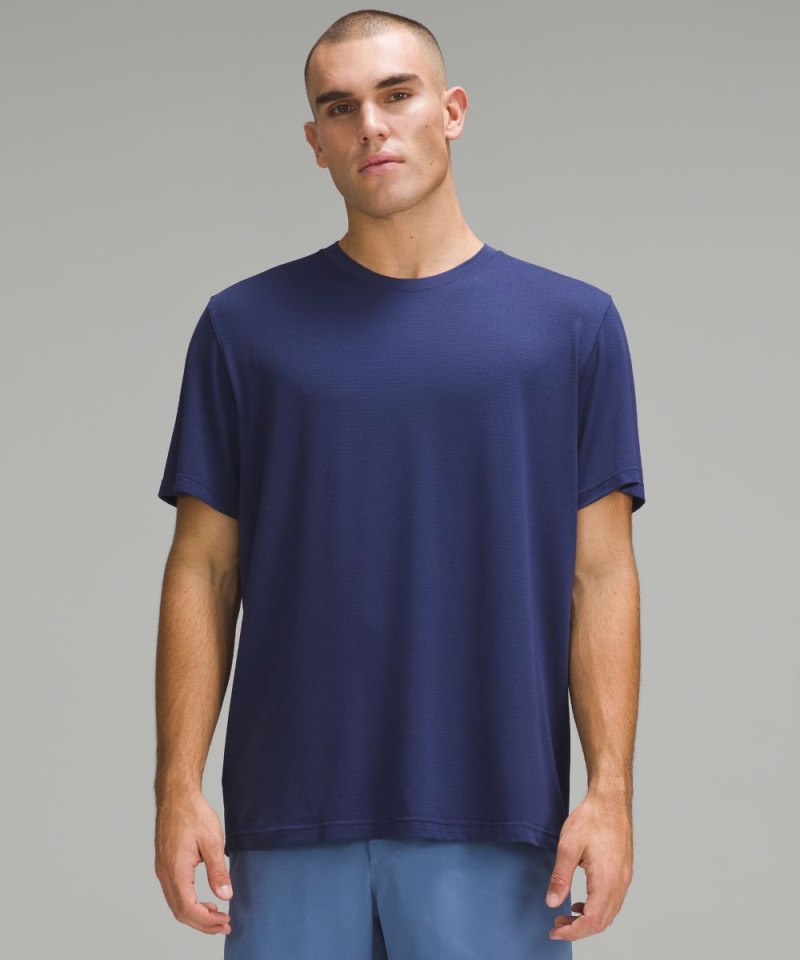 Lululemon | Men's License to Train Relaxed Short-Sleeve Shirt Ni