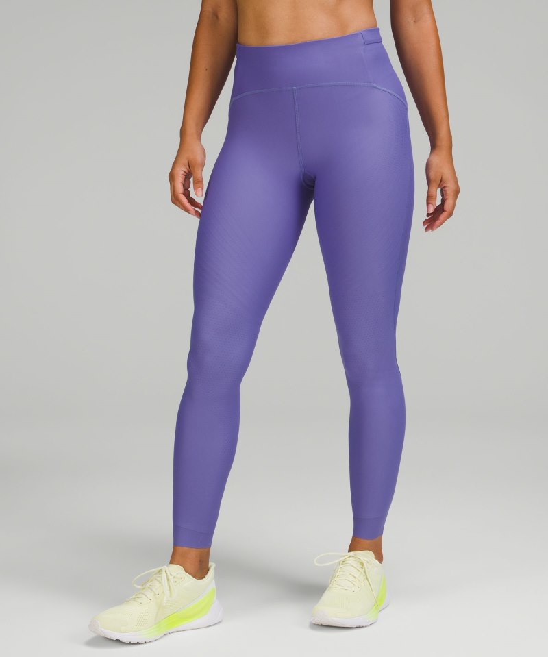 Lululemon | Women's SenseKnit High-Rise Running Tight 28"L Online Only Charged Indigo