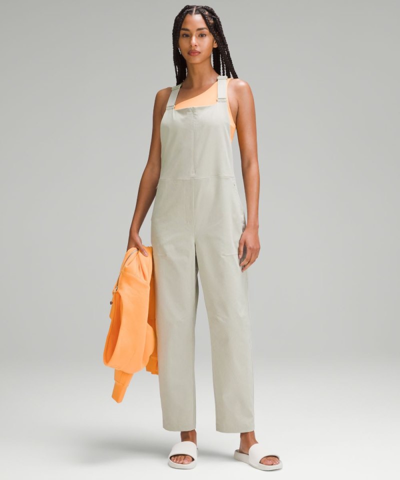 Lululemon | Women's WovenAir Overalls Raw Linen