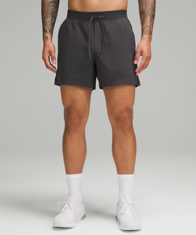 Lululemon | Men's Zeroed In Linerless Short 5"L Graphite Grey