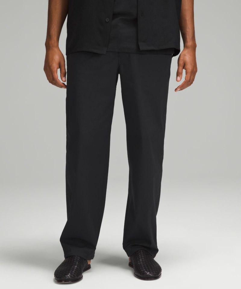 Lululemon | Men's Poplin Relaxed-Fit Pant Black