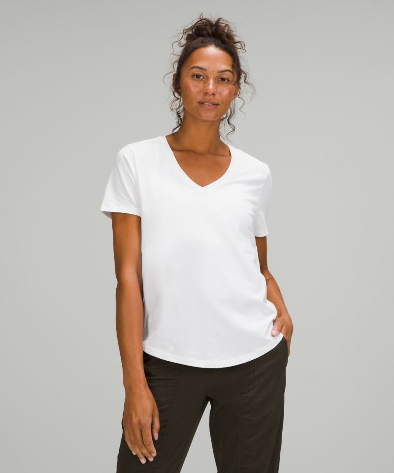 Lululemon | Women's Love V-Neck T-Shirt White