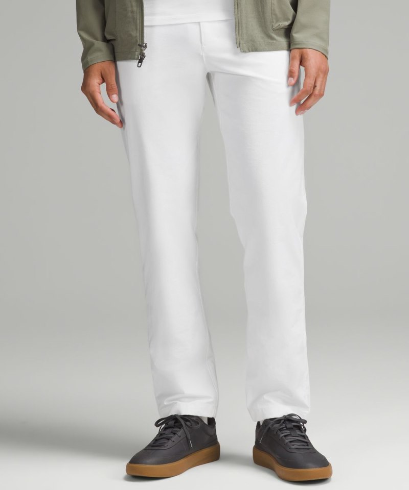 Lululemon | Men's ABC Classic-Fit Trouser 30"L Stretch Cotton VersaTwill White