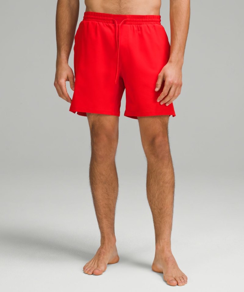 Lululemon | Men's Pool Short 7"L Lined True Red