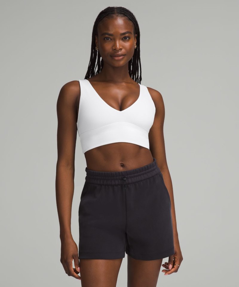 Lululemon | Women's Align V-Neck Bra Light Support, C / D Cup White