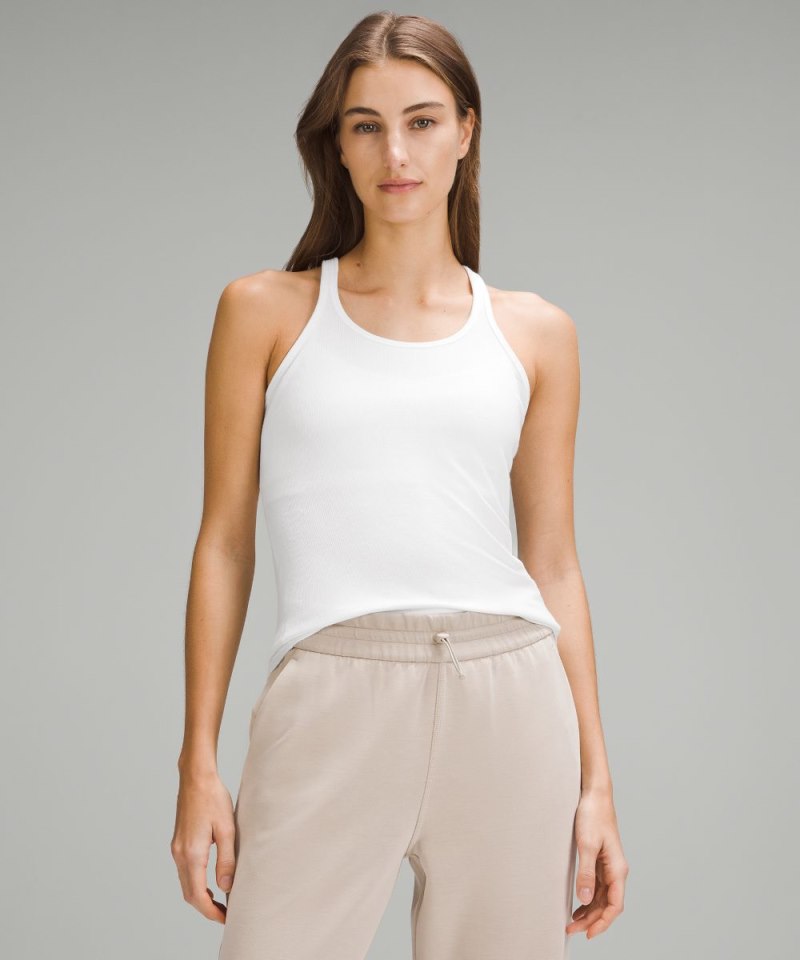 Lululemon | Women's Hold Tight Thin Strap Racerback Tank Top Whi