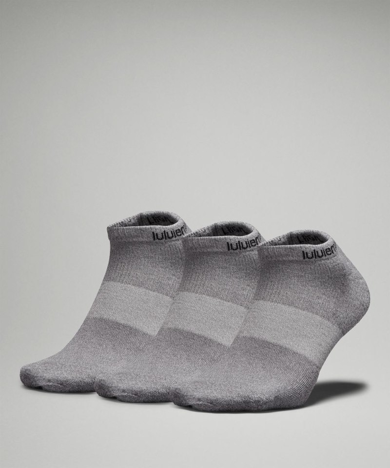 Lululemon | Men's Daily Stride Comfort Low-Ankle Socks 3 Pack He