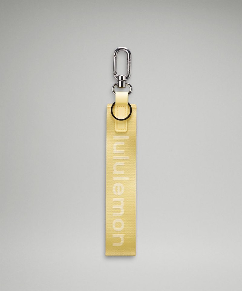 Lululemon | Women's Never Lost Keychain Swirl Yellow / Wisp Yell