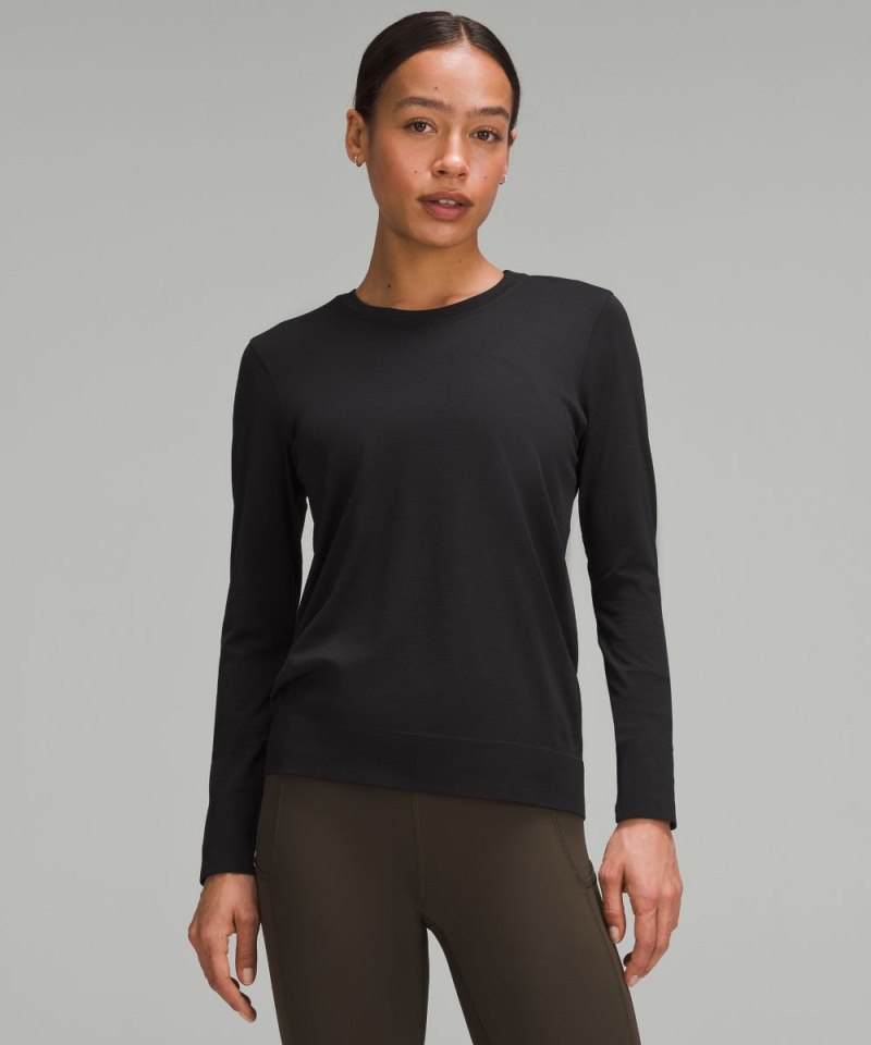 Lululemon | Women's Swiftly Relaxed Long-Sleeve Shirt Black / Black (not available)