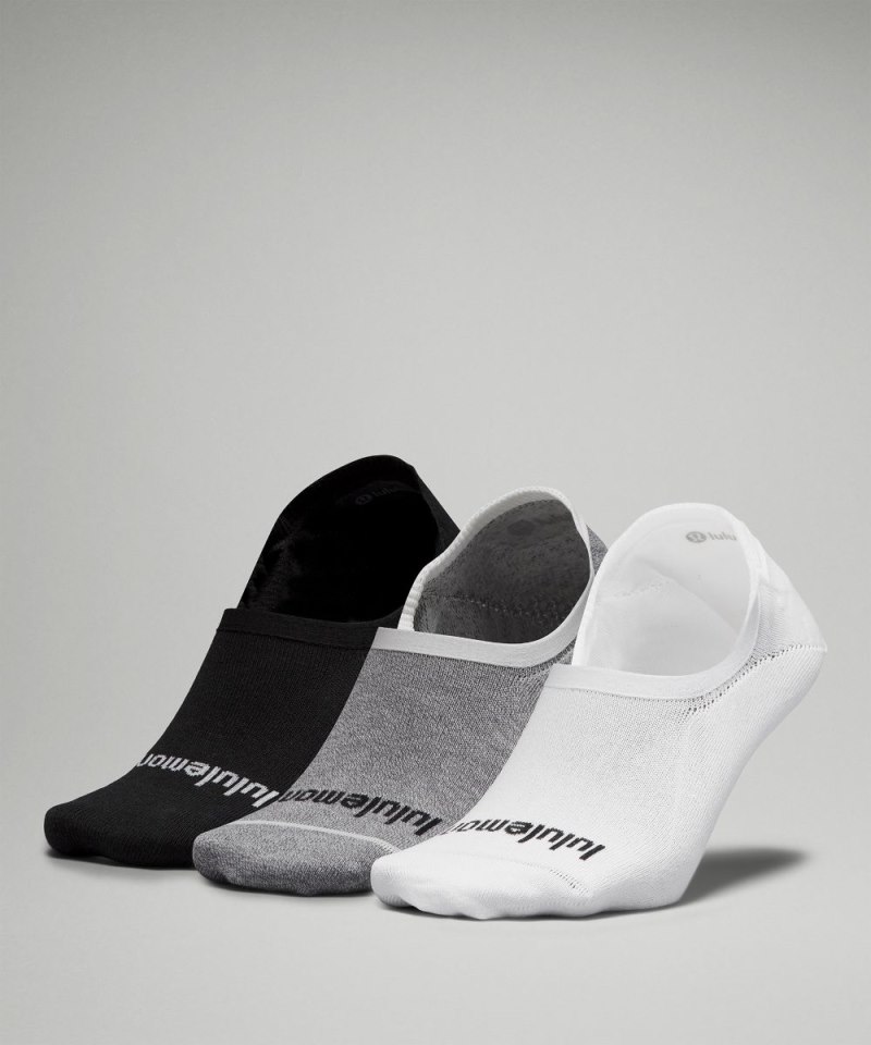 Lululemon | Men's Daily Stride Comfort No-Show Socks 3 Pack Whit