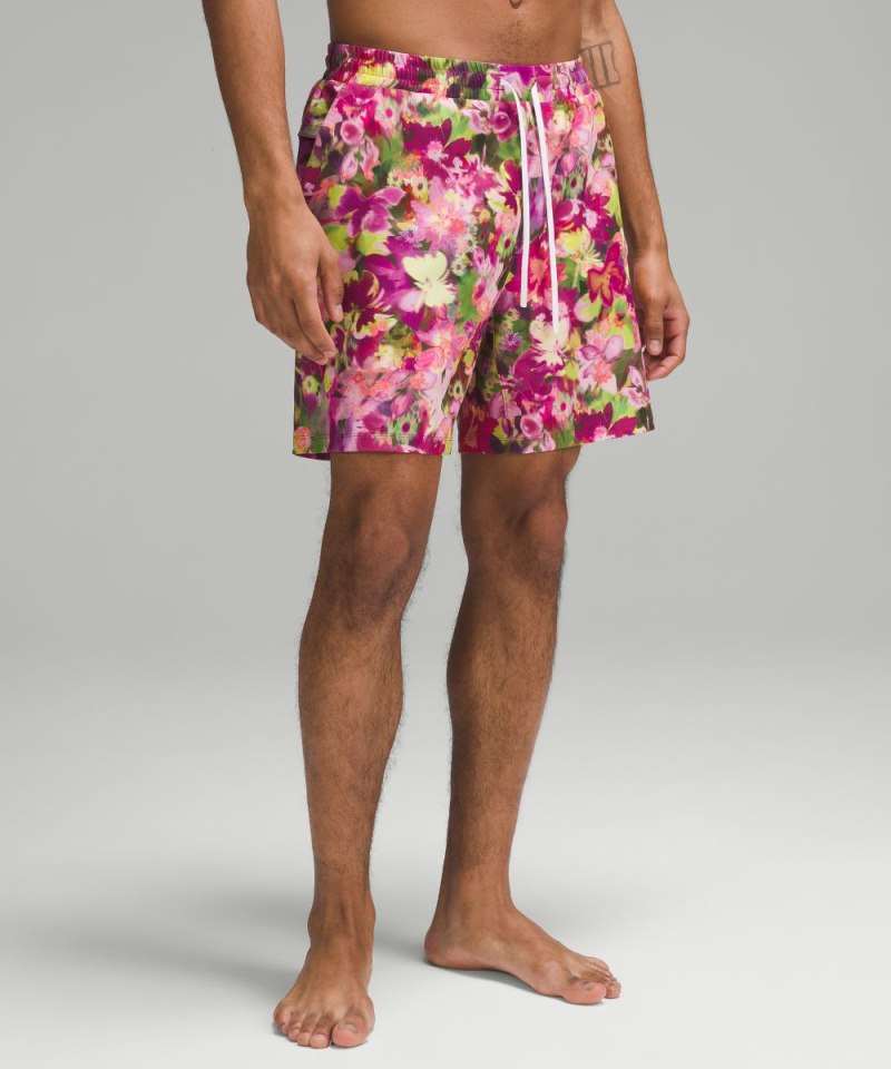 Lululemon | Men's Pool Short 7"L Lined Floral Freestyle Multi