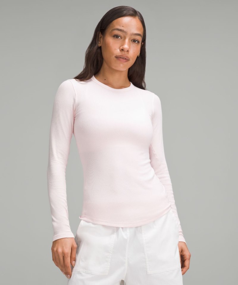 Lululemon | Women's Hold Tight Long-Sleeve Shirt Strawberry Milkshake