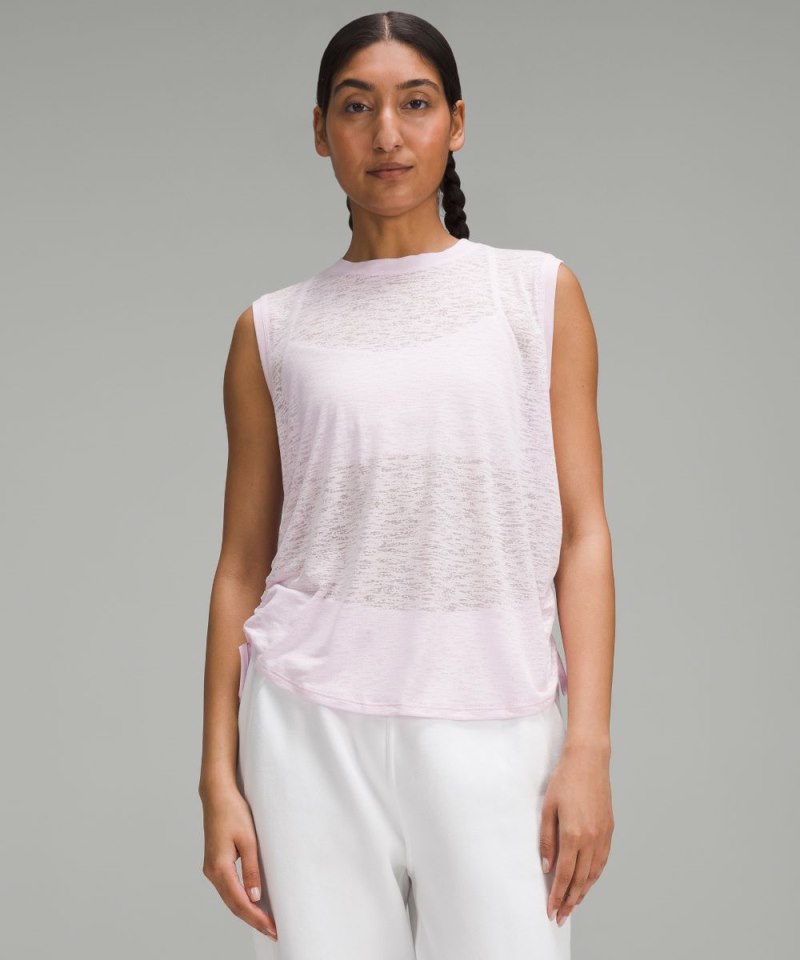 Lululemon | Women's Side-Cinch Tank Top Meadowsweet Pink