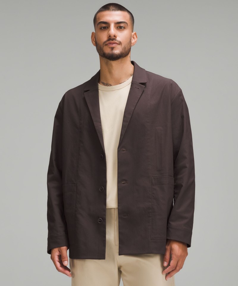 Lululemon | Men's Relaxed-Fit Twill Blazer Espresso