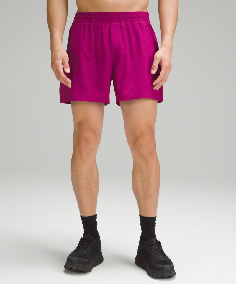 Lululemon | Men's Pace Breaker Linerless Short 5"L Magenta Purple