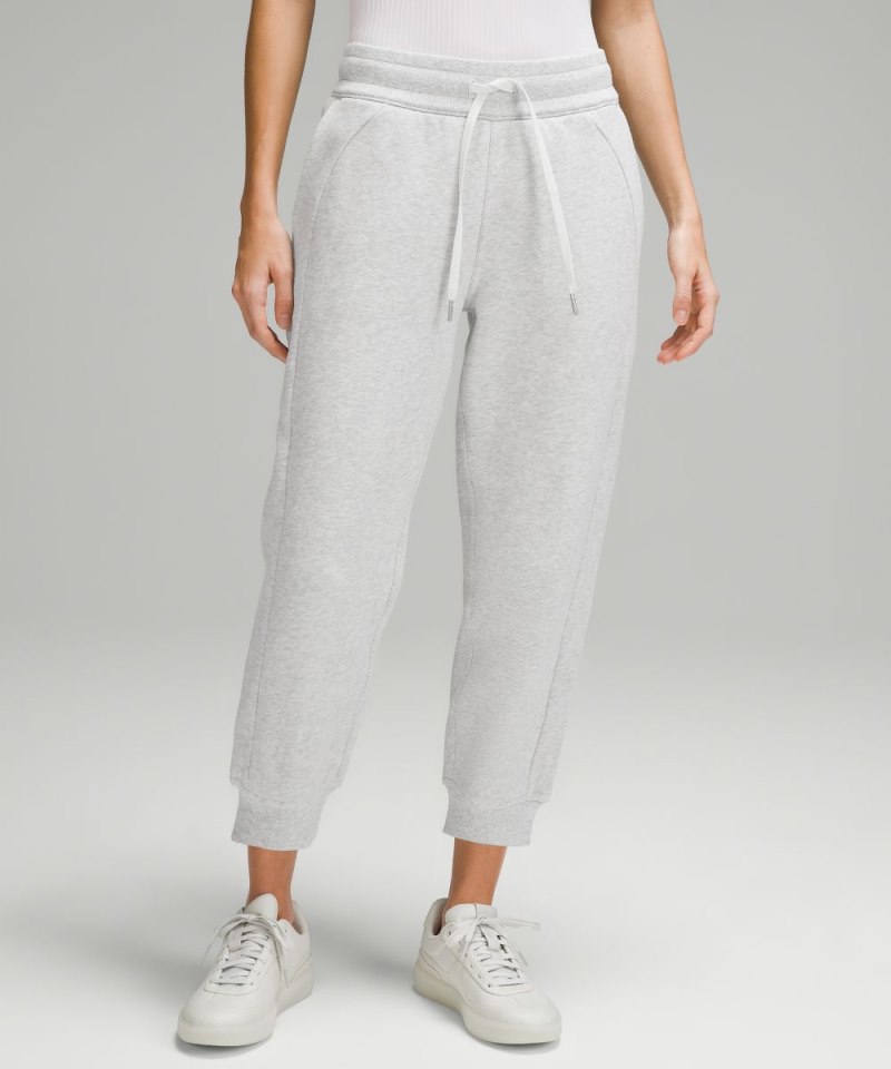 Lululemon | Women's Scuba High-Rise Cropped Jogger Heathered Core Ultra Light Grey