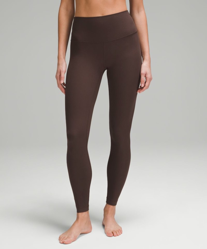 Lululemon | Women's Align High-Rise Ribbed Pant 28"L Espresso (not available)