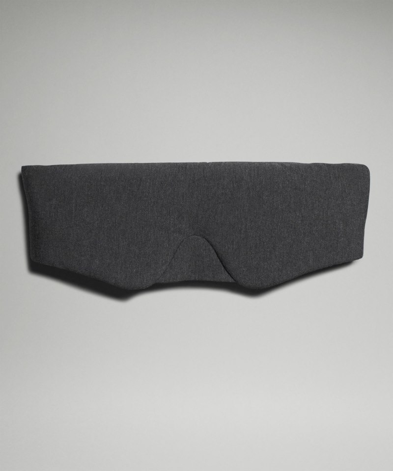 Lululemon | Men's Rest and Restore Eye Mask Heathered Black