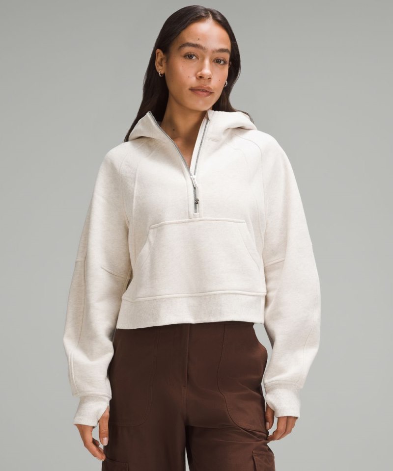 Lululemon | Women's Scuba Oversized Half-Zip Hoodie Heathered Bo