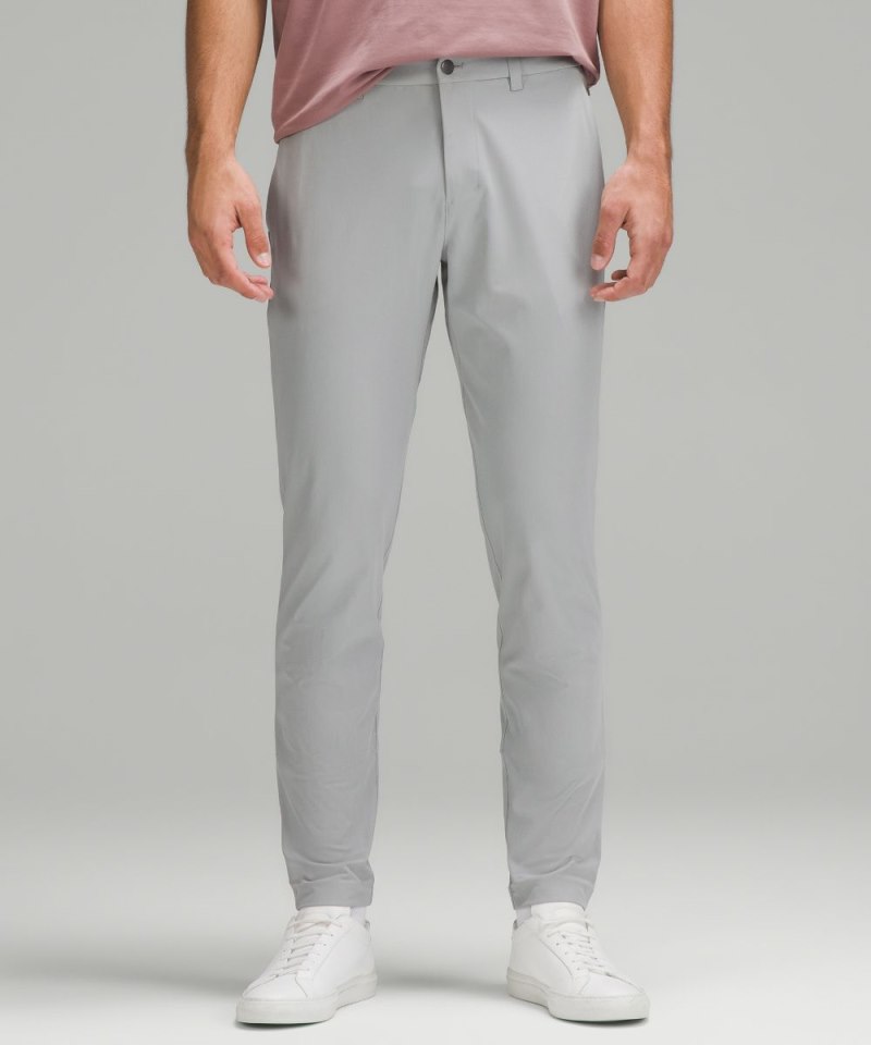 Lululemon | Men's ABC Slim-Fit Trouser 28"L Warpstreme Silver Drop