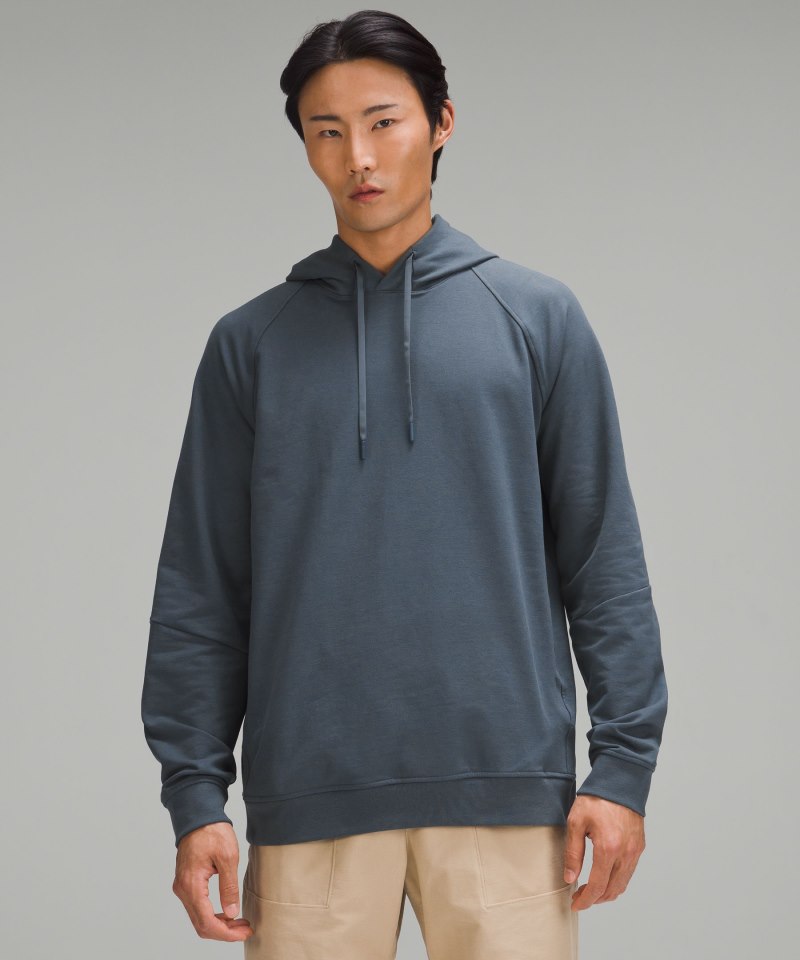 Lululemon | Men's City Sweat Pullover Hoodie Iron Blue