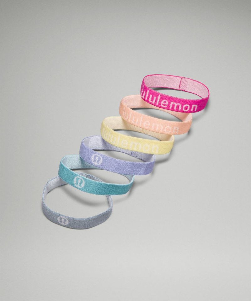 Lululemon | Women's Flat Hair Elastics 6 Pack #N / A