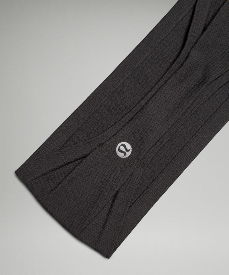 Lululemon | Men's Metal Vent Tech Wide Headband Black / Graphite