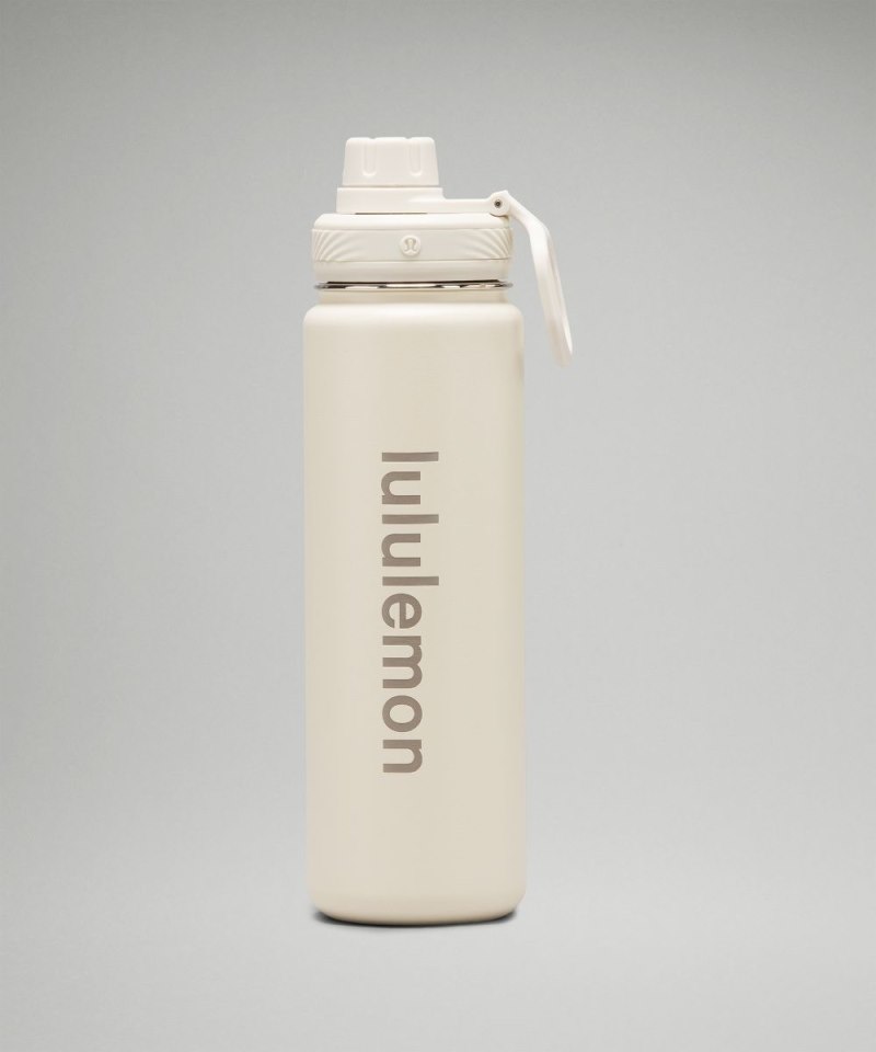 Lululemon | Men's Back To Life Sport Bottle 24oz Bone