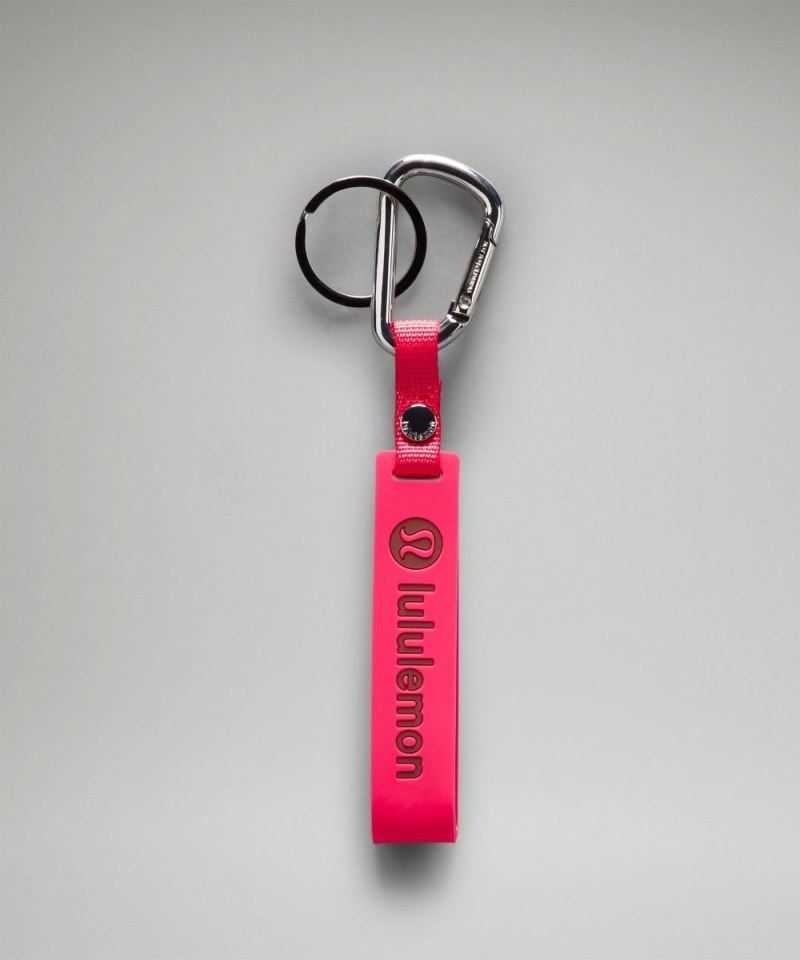 Lululemon | Men's Silicone Keychain Glaze Pink / Ancient Copper