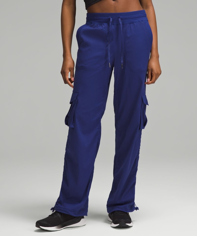 Lululemon | Women's Dance Studio Relaxed-Fit Mid-Rise Cargo Pant Larkspur