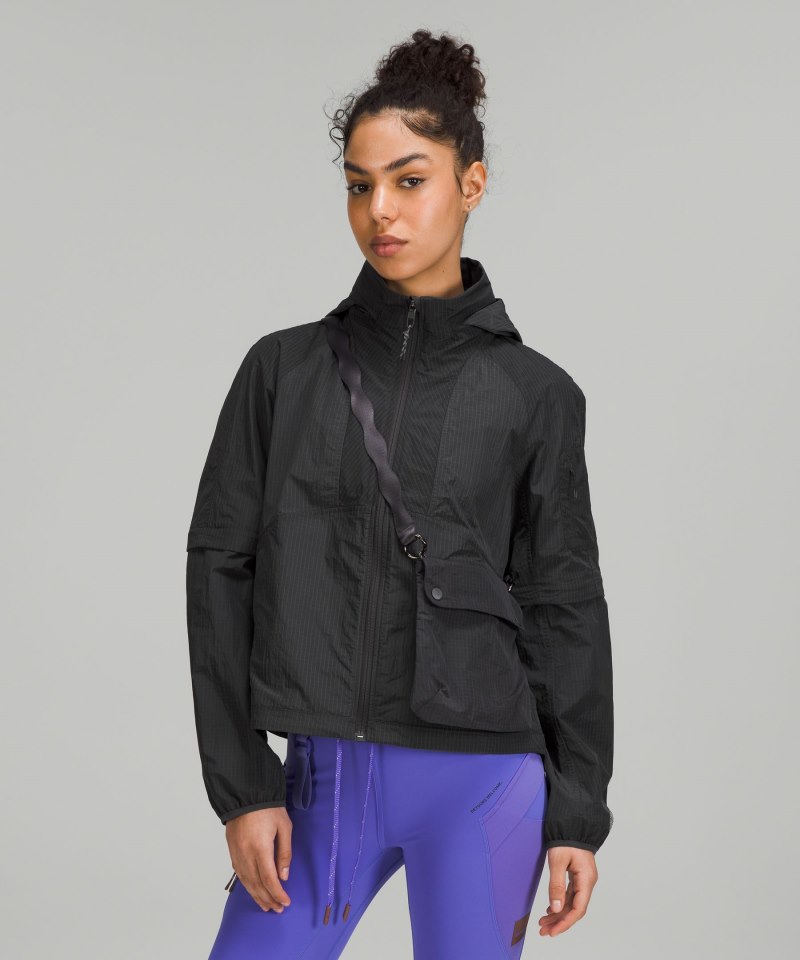 Lululemon | Women's Convertible Ripstop Hiking Jacket Graphite Grey