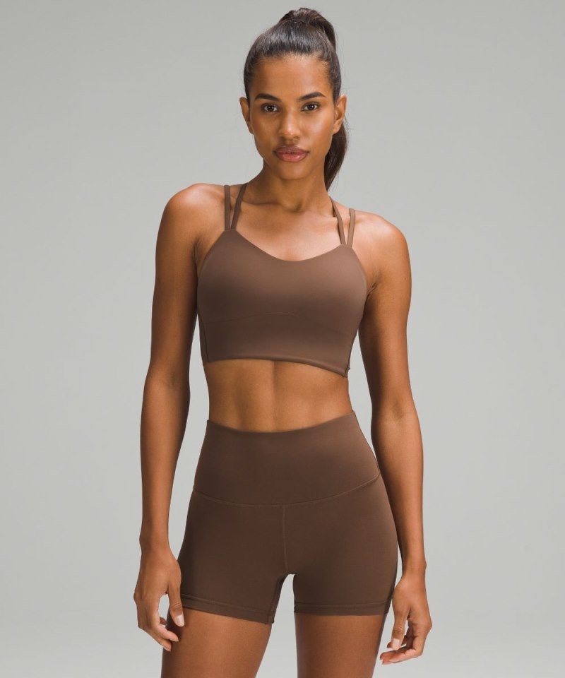 Lululemon | Women's Like a Cloud Longline Bra Light Support, B / C Cup Java (not available)