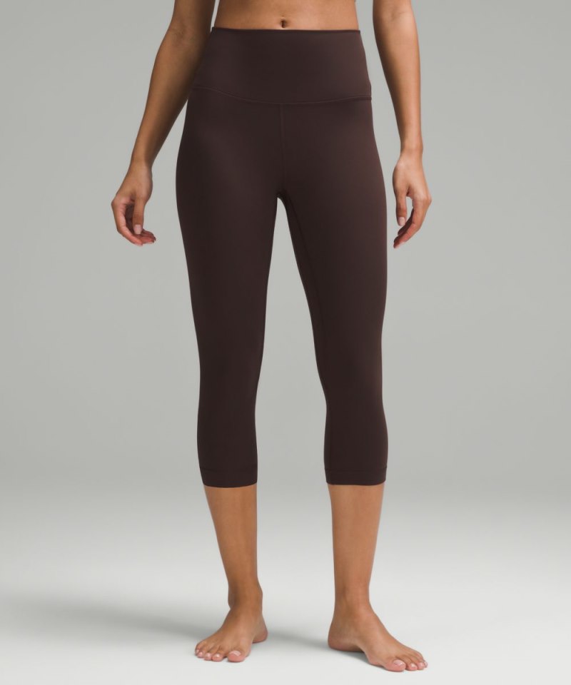 Lululemon | Women's Align High-Rise Crop 17"L Espresso (not avai