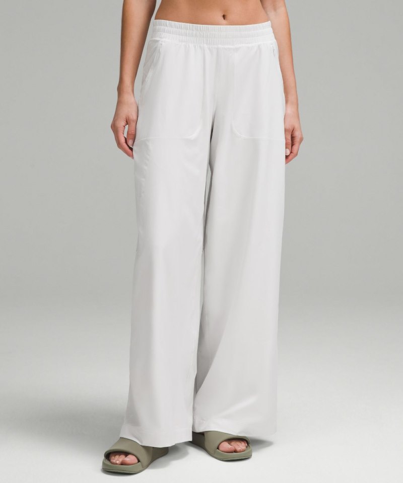 Lululemon | Women's Swift Mid-Rise Wide-Leg Pant Light Vapor